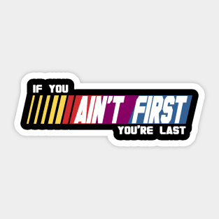 Last Place Sticker